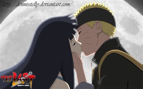 naruto and hinata kiss